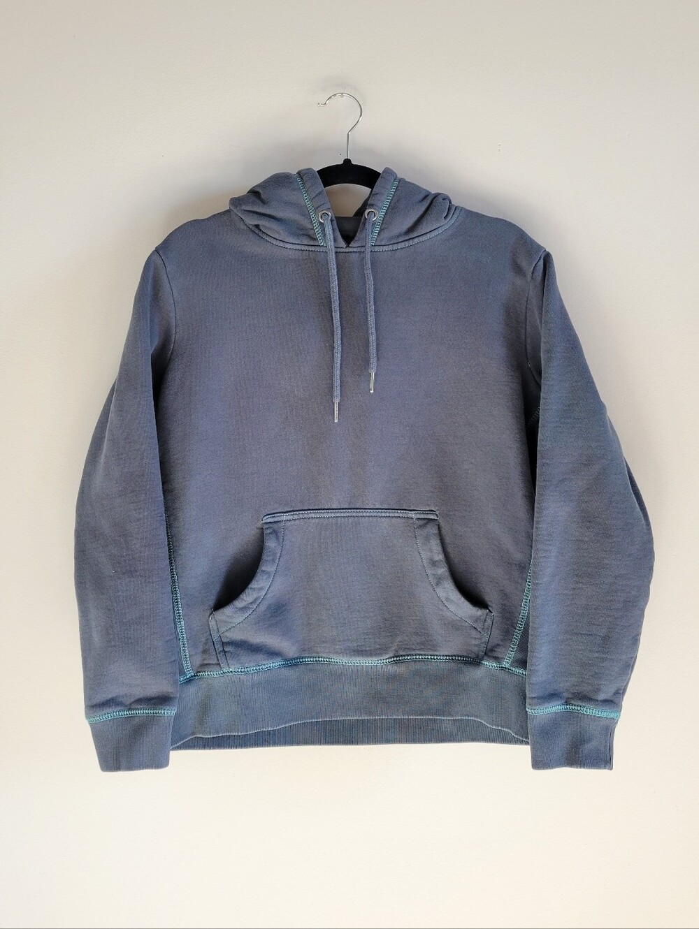Original Favorites Premium Heavyweight Organic Cotton Pullover Hoodie Slate Blue